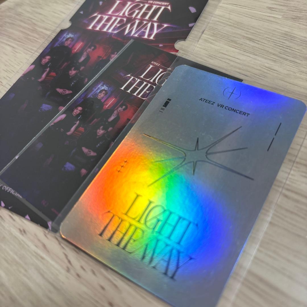 数量限定　ATEEZ 映画 VR 入場特典 スペシャルフォトカード サン