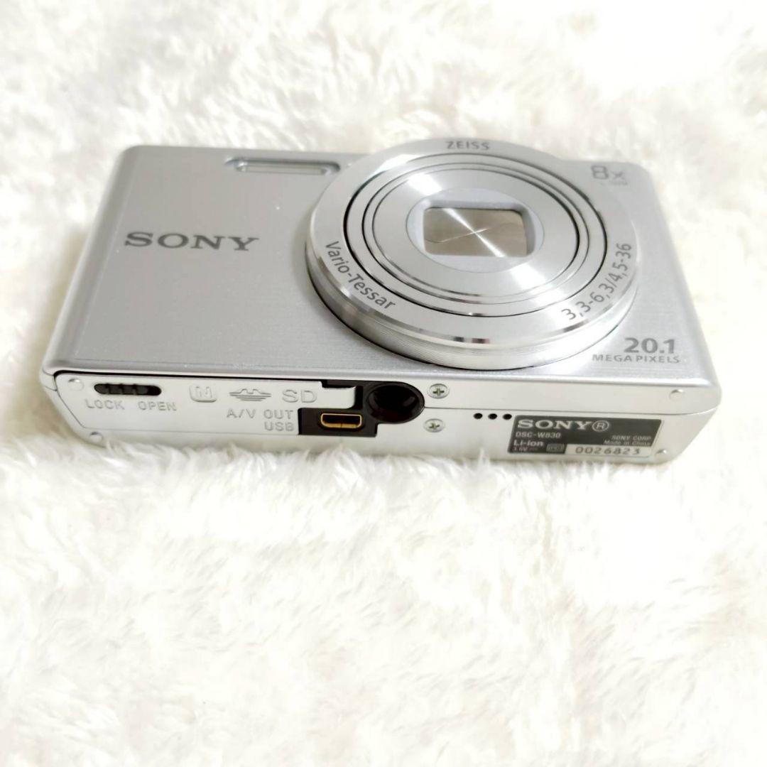 SONY Cyber-shot DSC-W830 シルバー デジカメ