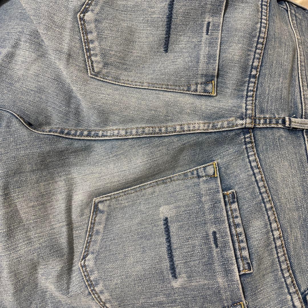 YANUK Lea サイズ26 ライトブルー ストレートデニム