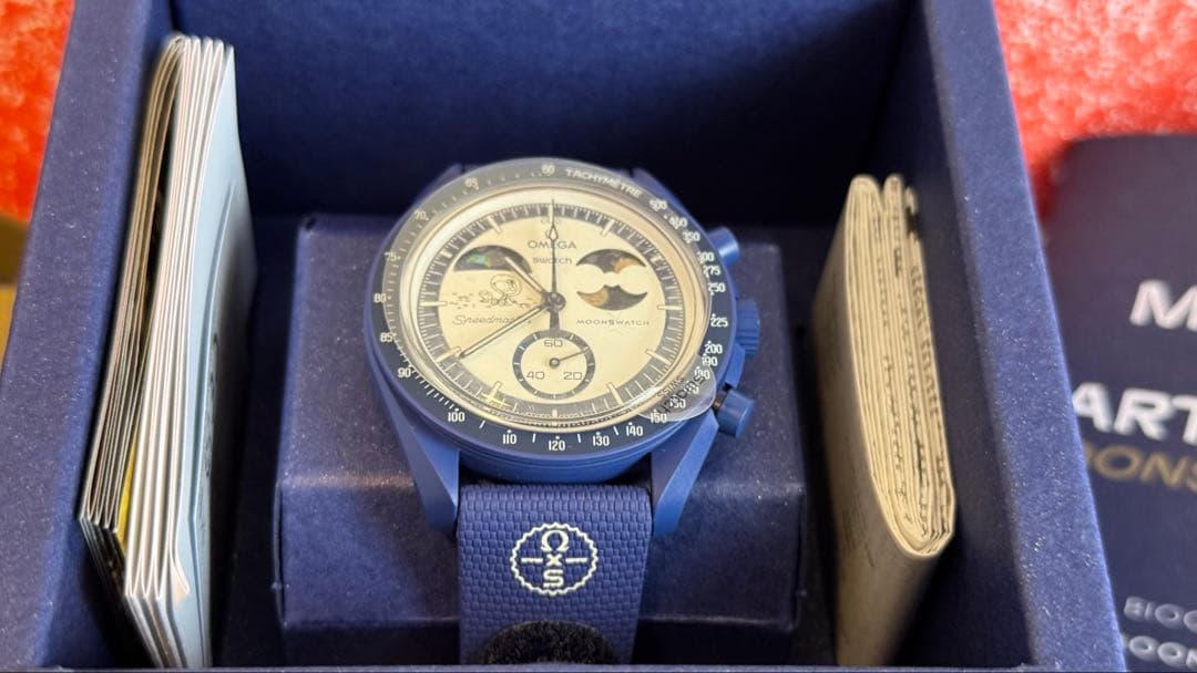 特価Swatch×OMEGA MoonSwatch 8月9日モデル UVライト付