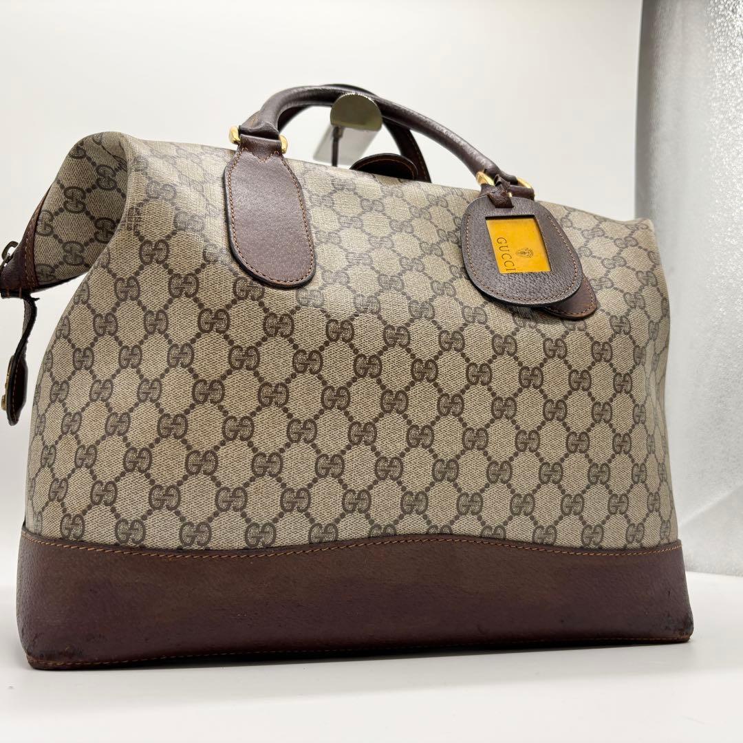 希少 ✨ GUCCI ボストンバッグ PVC GGスプリーム