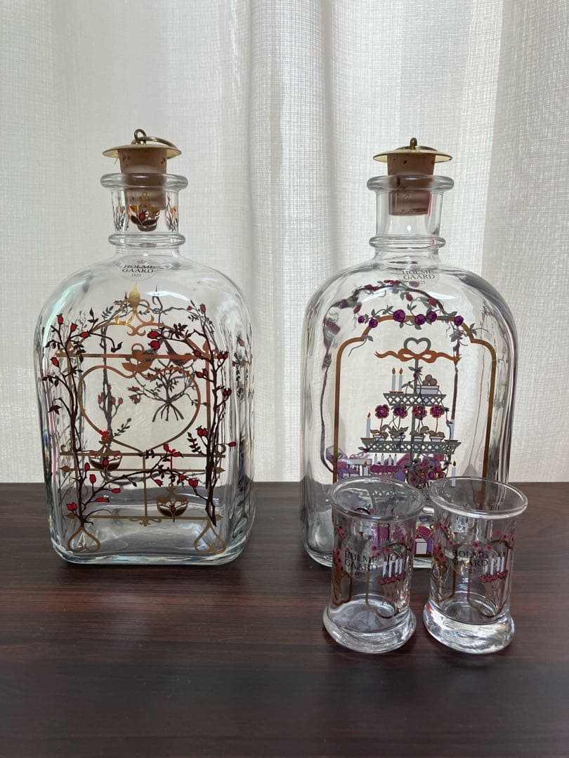 y*o様 Holmegaard（ホルムガード）デキャンタ & グラスセット