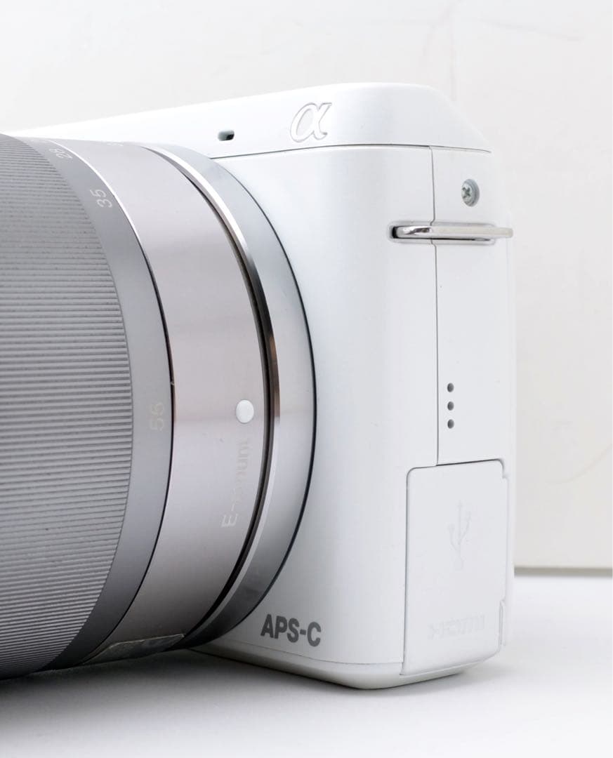 S数少！SONY α NEX-F3★スマホ転送★望遠レンズ付き★カメラバック付き