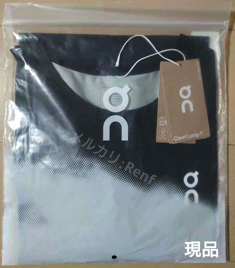 On Court Long-T テニス Men’s S Black 日本未発売