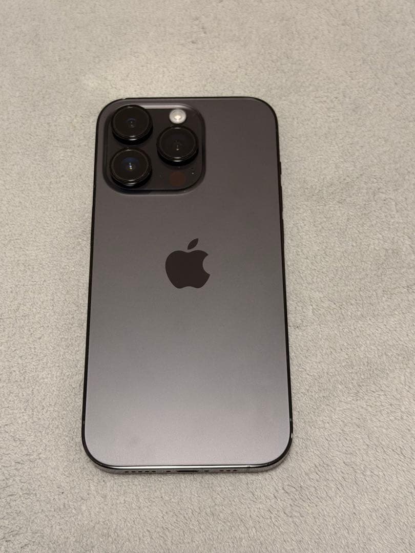 Apple iPhone14pro SpaceBlack 128GB本体コード付