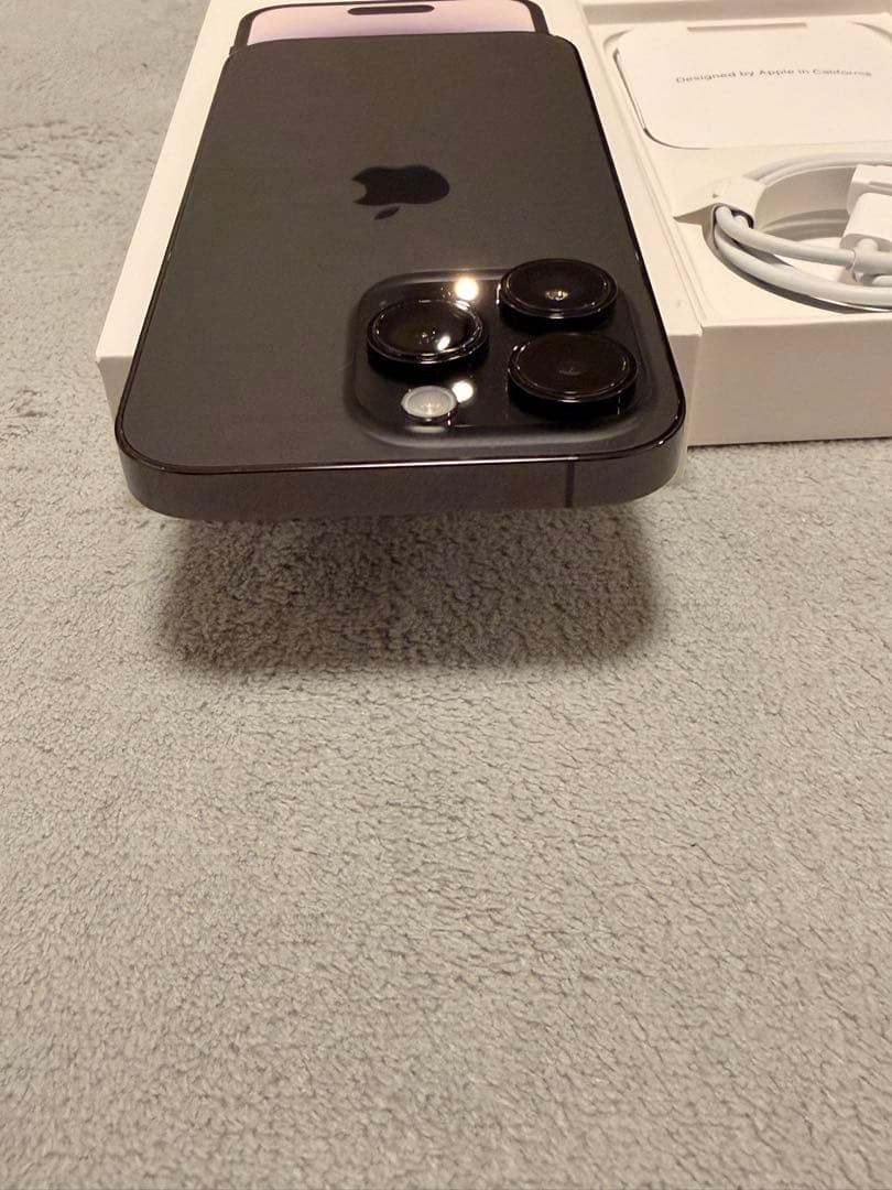 Apple iPhone14pro SpaceBlack 128GB本体コード付