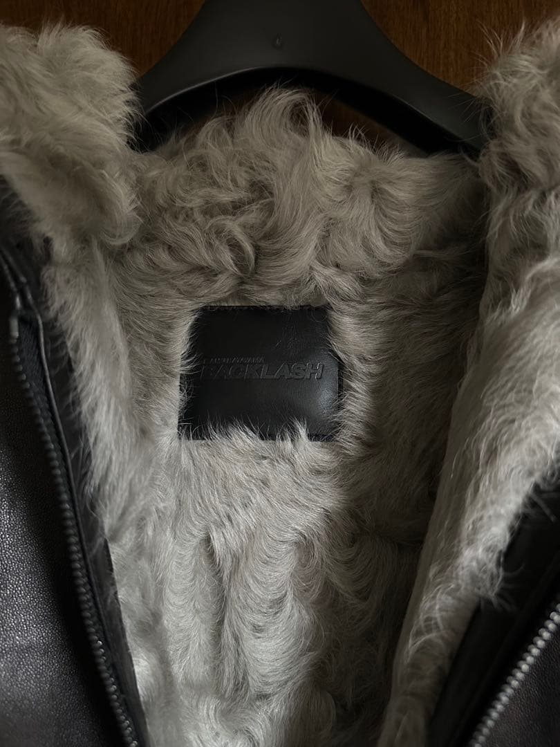 BACKLASH カルガンラムファー フードベスト　M