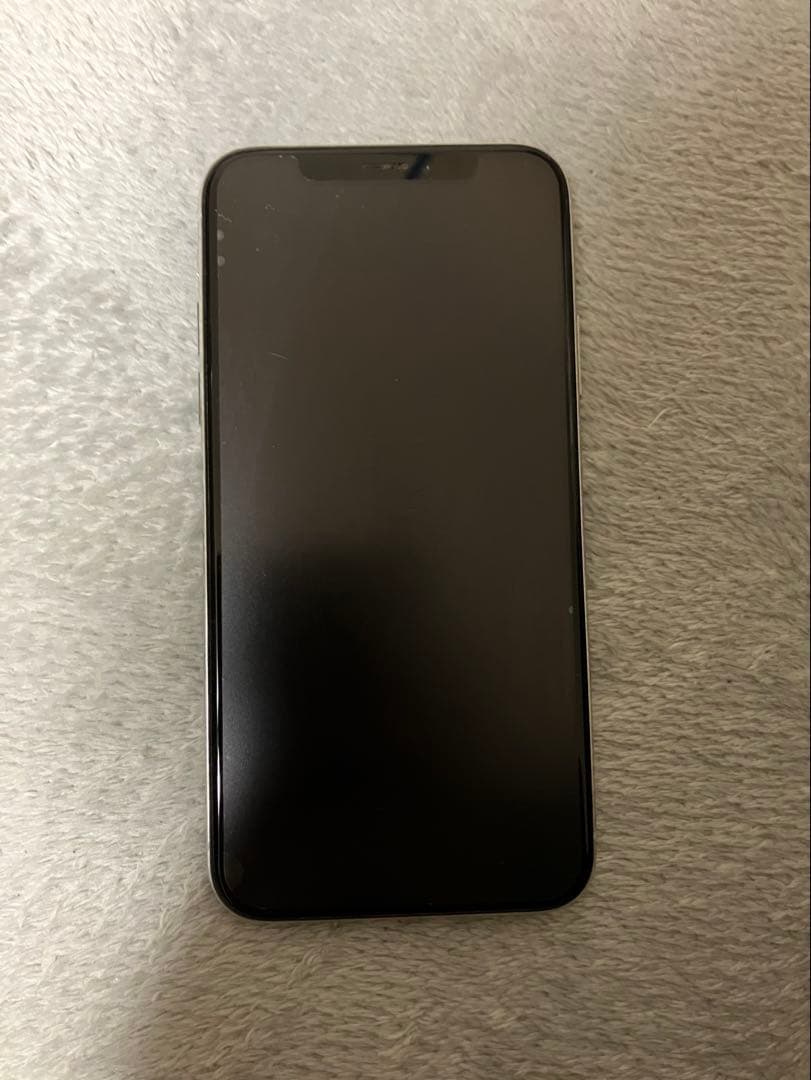 【バッテリー98%】Apple iPhone X シルバー 本体のみ　256GB