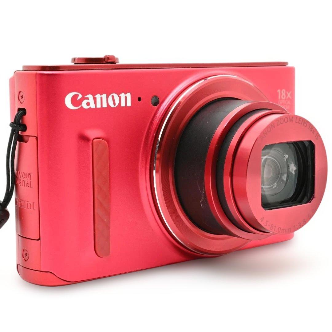 【美品・カメラケース】 Canon PowerShot SX610 HS レッド