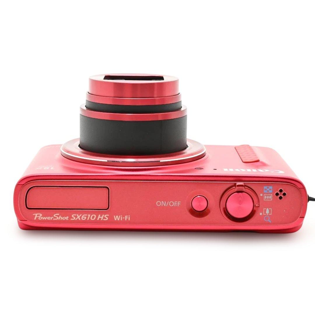 【美品・カメラケース】 Canon PowerShot SX610 HS レッド