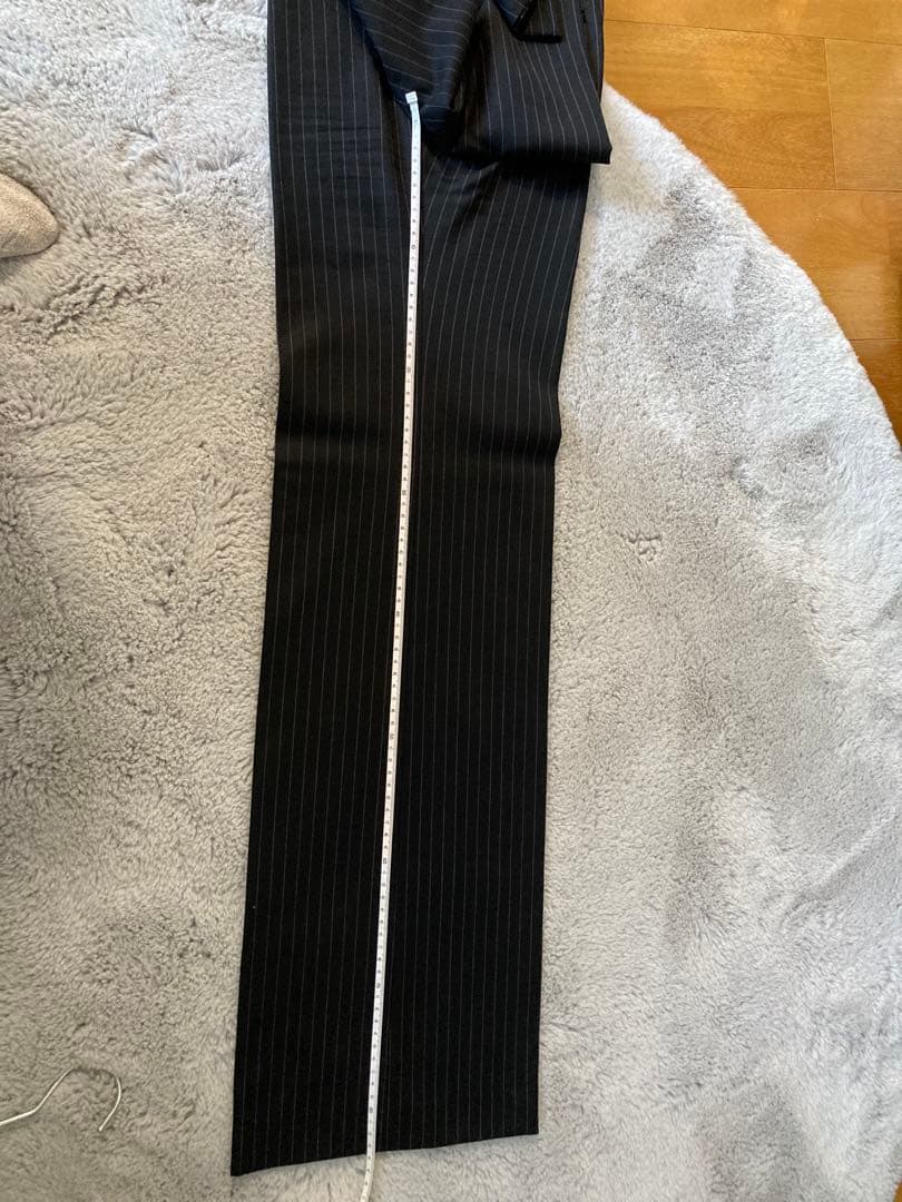 【UNTITLED ON CLOSET】ピンクストライプ ビジネスパンツスーツ