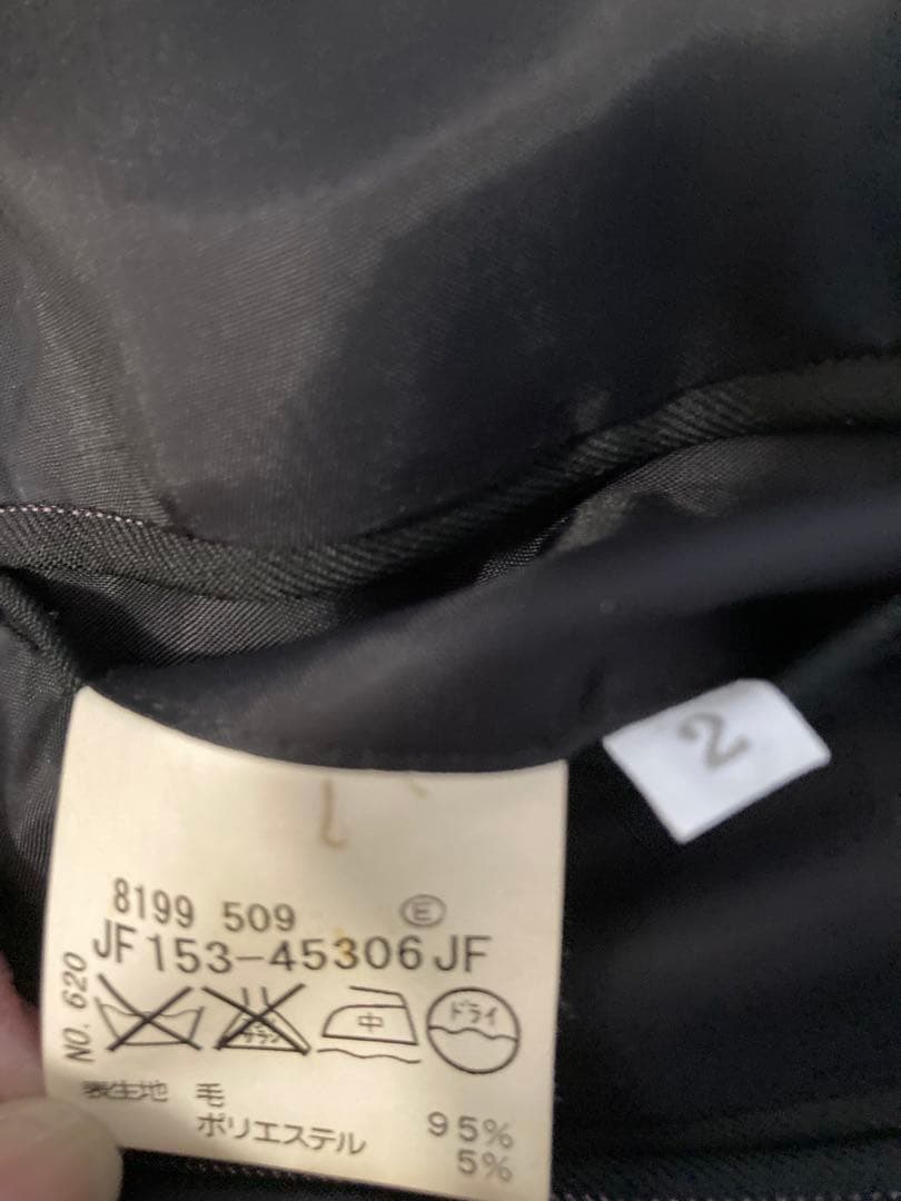 【UNTITLED ON CLOSET】ピンクストライプ ビジネスパンツスーツ