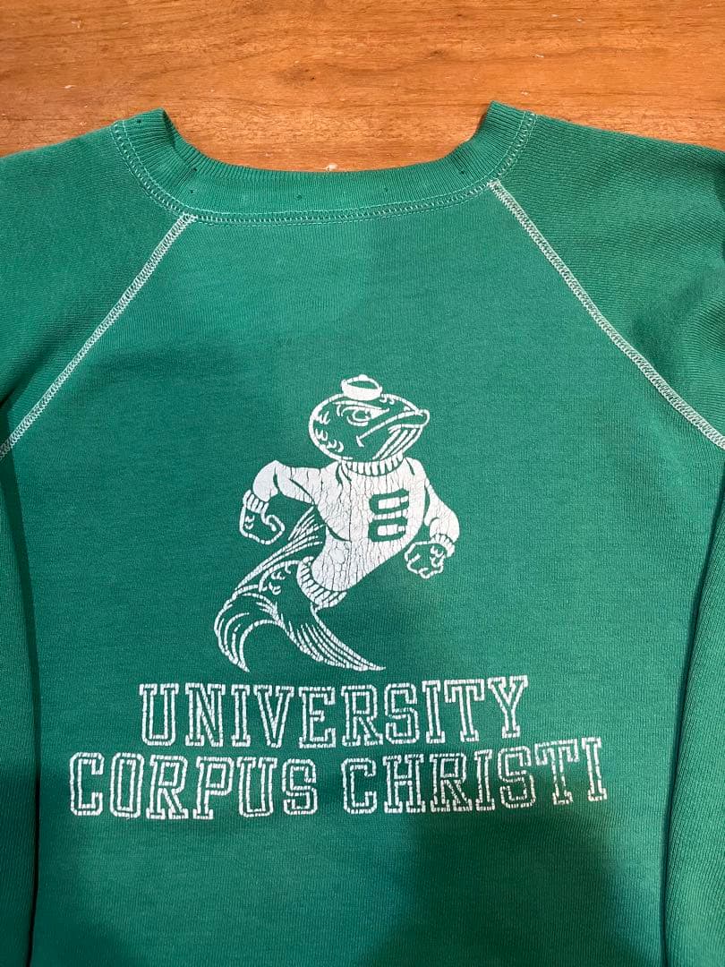 【土日限定値下げ】60s 70s ヴィンテージスウェット グリーン