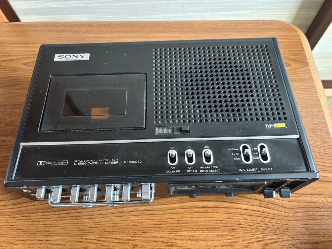 SONY デンスケ　TC−2890 SD 動作未確認