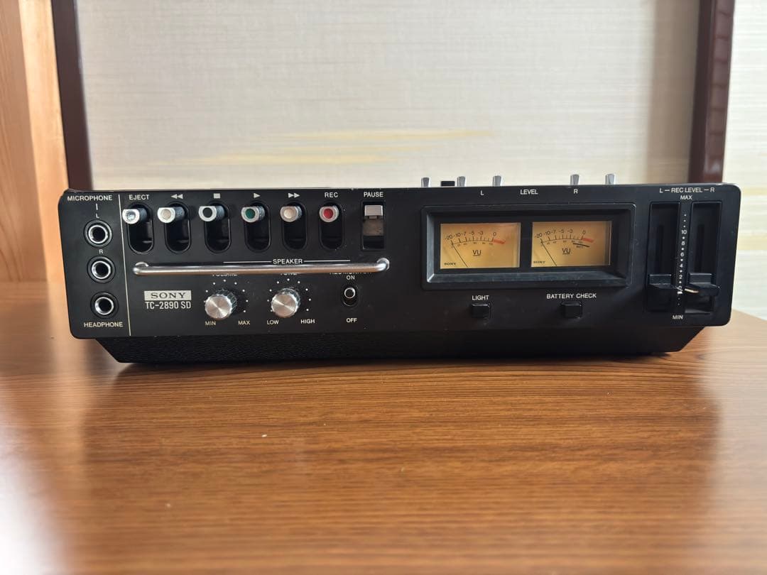 SONY デンスケ　TC−2890 SD 動作未確認