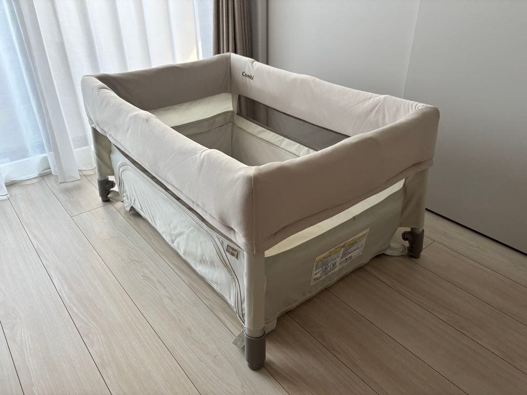 ひ*）様 コンビ すくすや トモネル｜コンパクトベビーベッド＋ベビーふとん7点セ