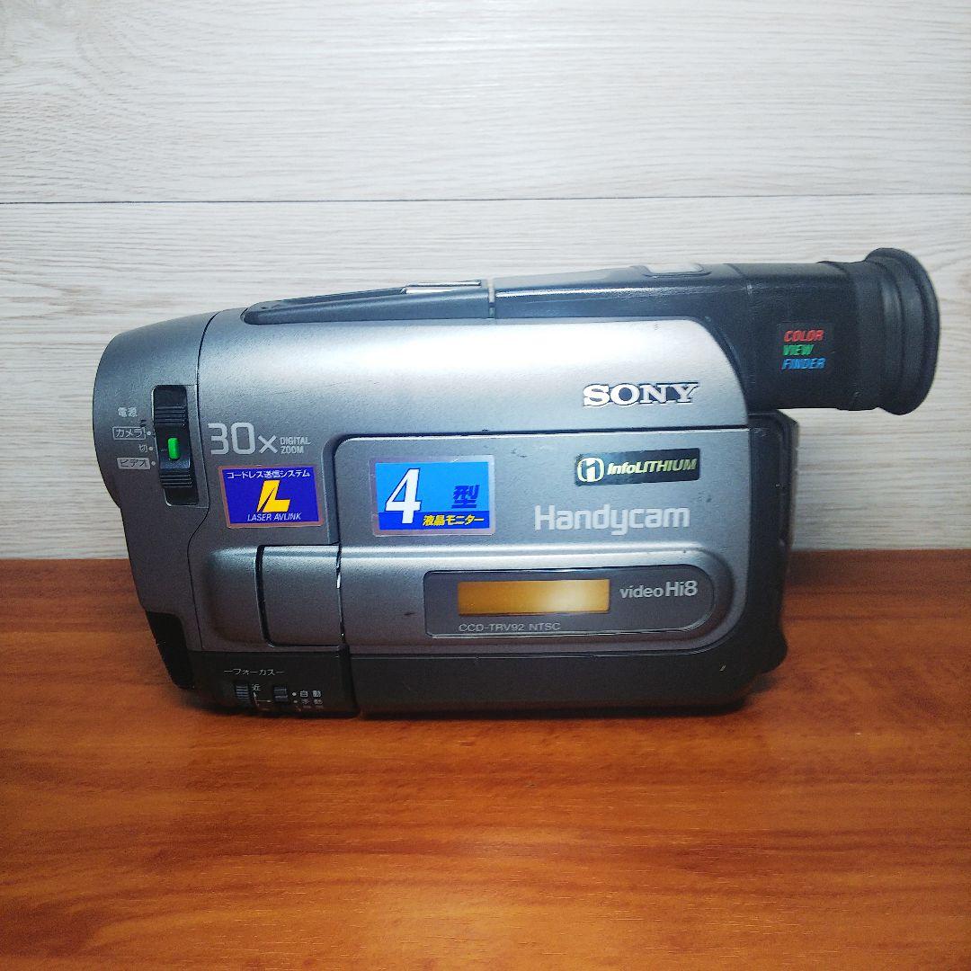 SONY videoHi8 Handycam ビデオカメラCCD-TRV92