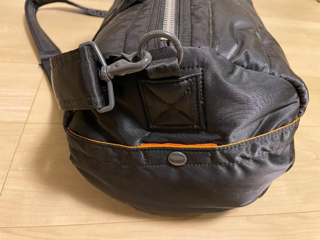 美品 吉田カバン PORTER タンカー 2WAY ダッフルバッグ 黒