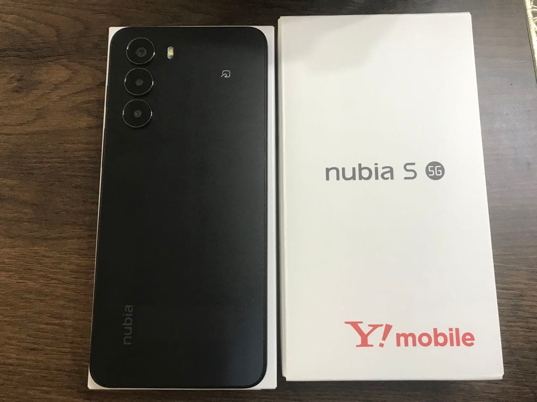 t*o様 nubiaS 5G ブラック　美品