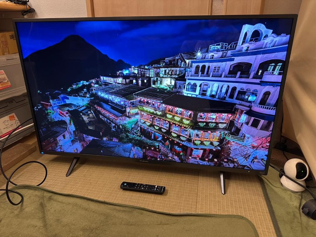 funai　4K対応 43型 スマートテレビ FL-43UF340 23年綺麗！