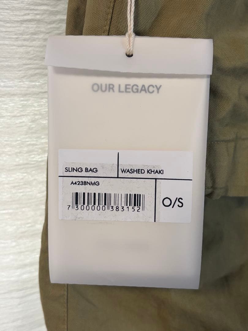 7*様 Our Legacy Sling bag 2023 aw
