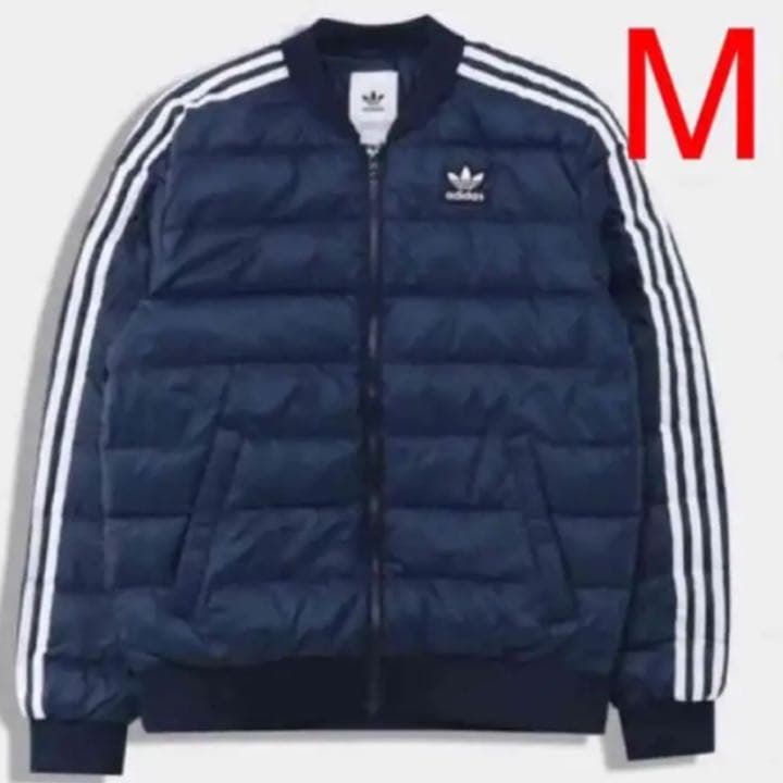 Mサイズ　アディダス　スーパースター　トレフォイル　ライトダウン