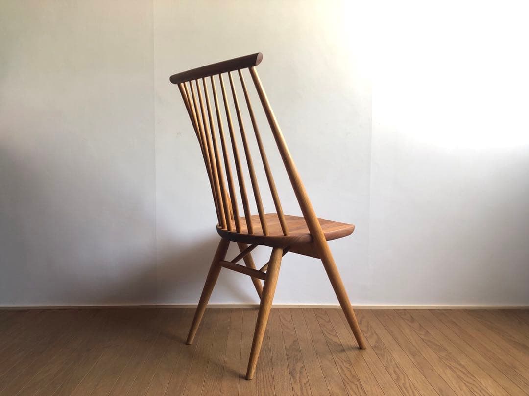 柏木工 シビルチェア1脚 ① ウォールナット&オーク無垢材 オイル仕様 飛騨高山