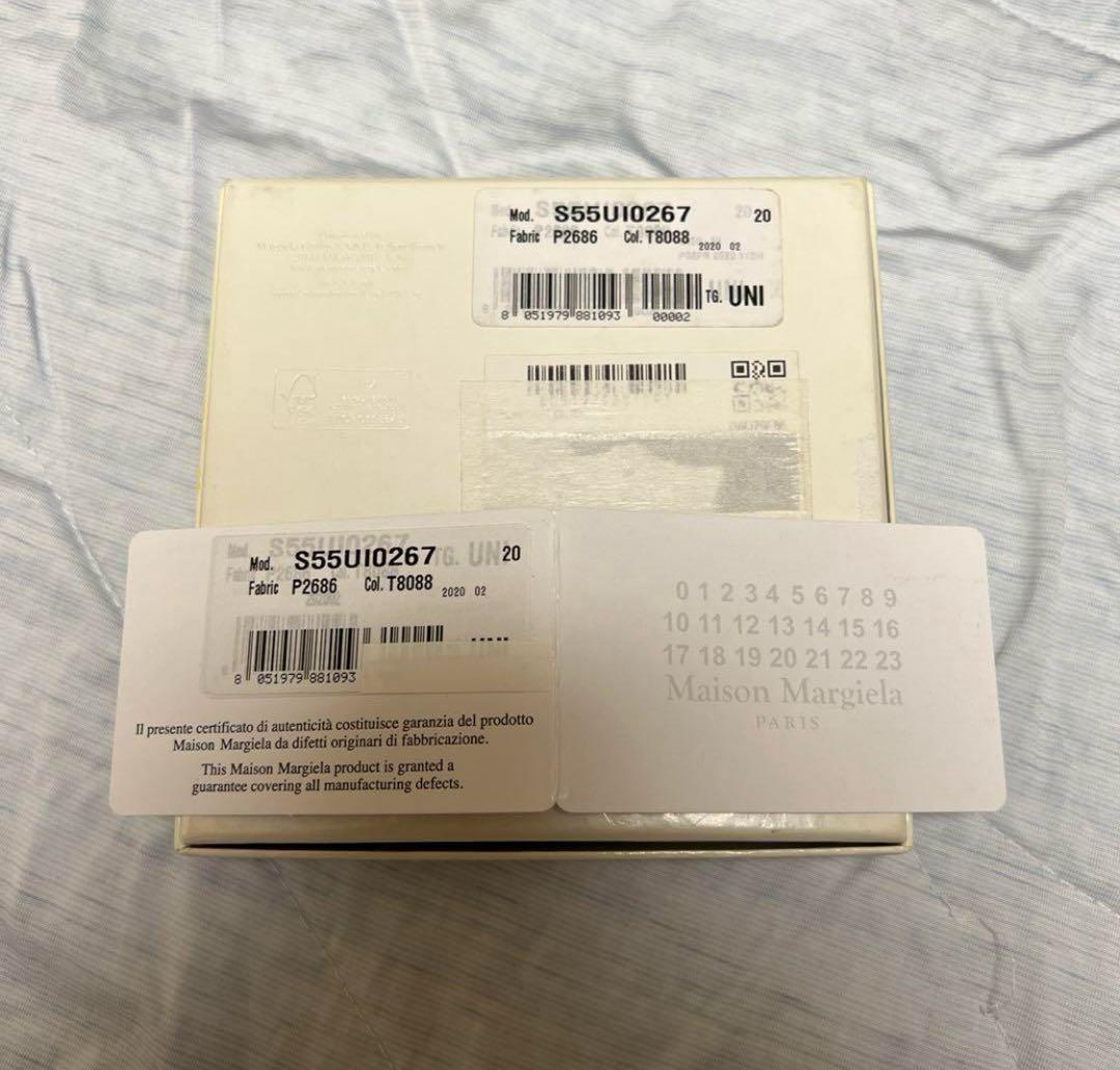 さ*屋様 【美品】メゾンマルジェラ L字ファスナー ケース コンパクトウォ