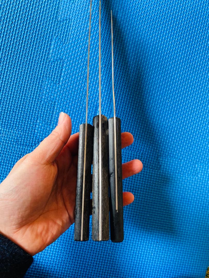 Glestain 包丁セット 3本 ステンレス鋼製