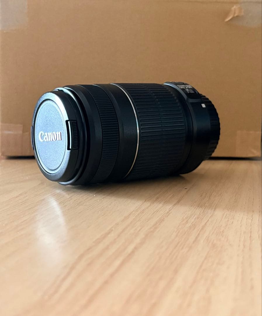 望遠レンズ　Canon EF-S 55-250mm IS