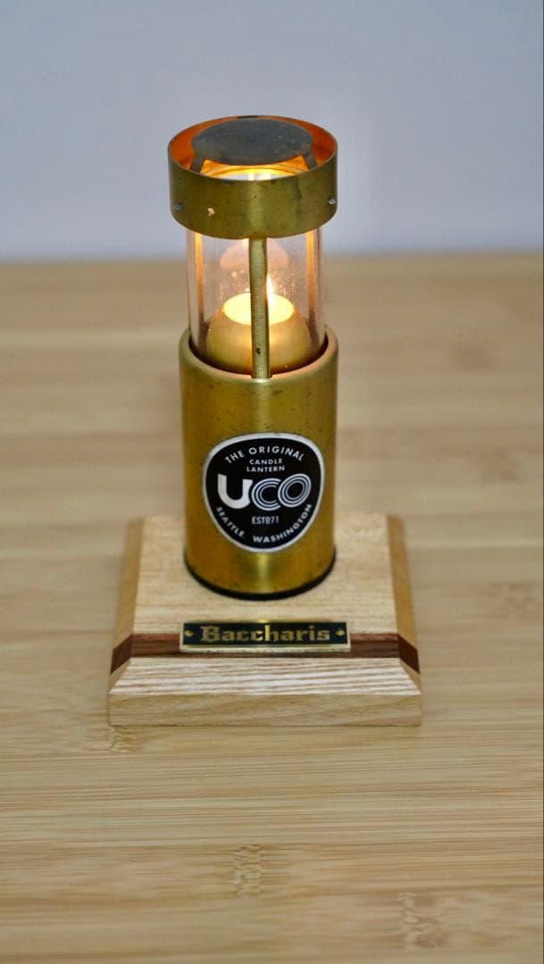 寄木ランタンスタンド　二つ