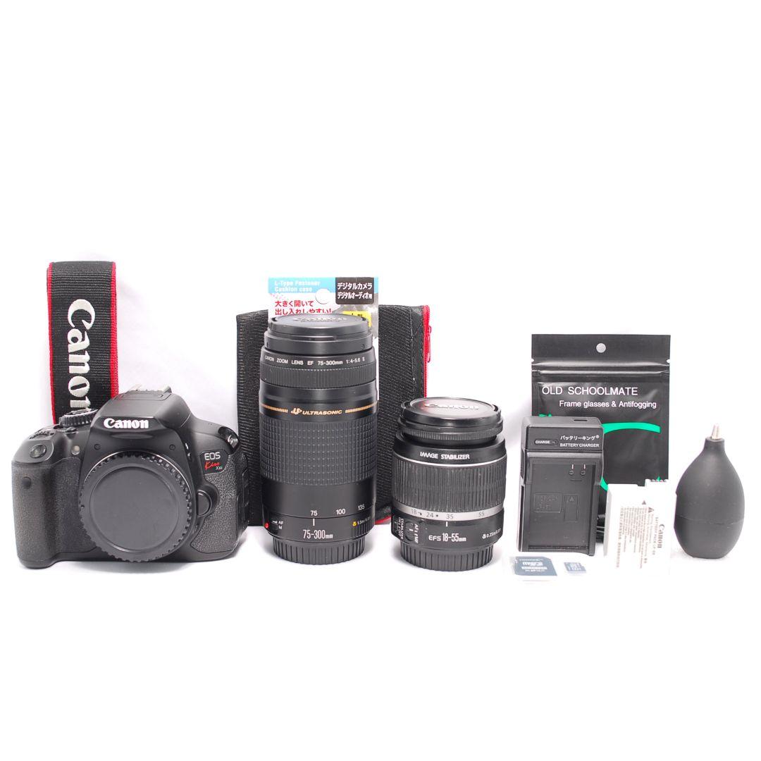 ❤即購入1000円OFF❤Canon Kiss X6i 超望遠レンズ Wズーム