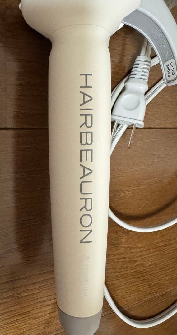 HAIRBEAURON カールヘアアイロン ホワイト
