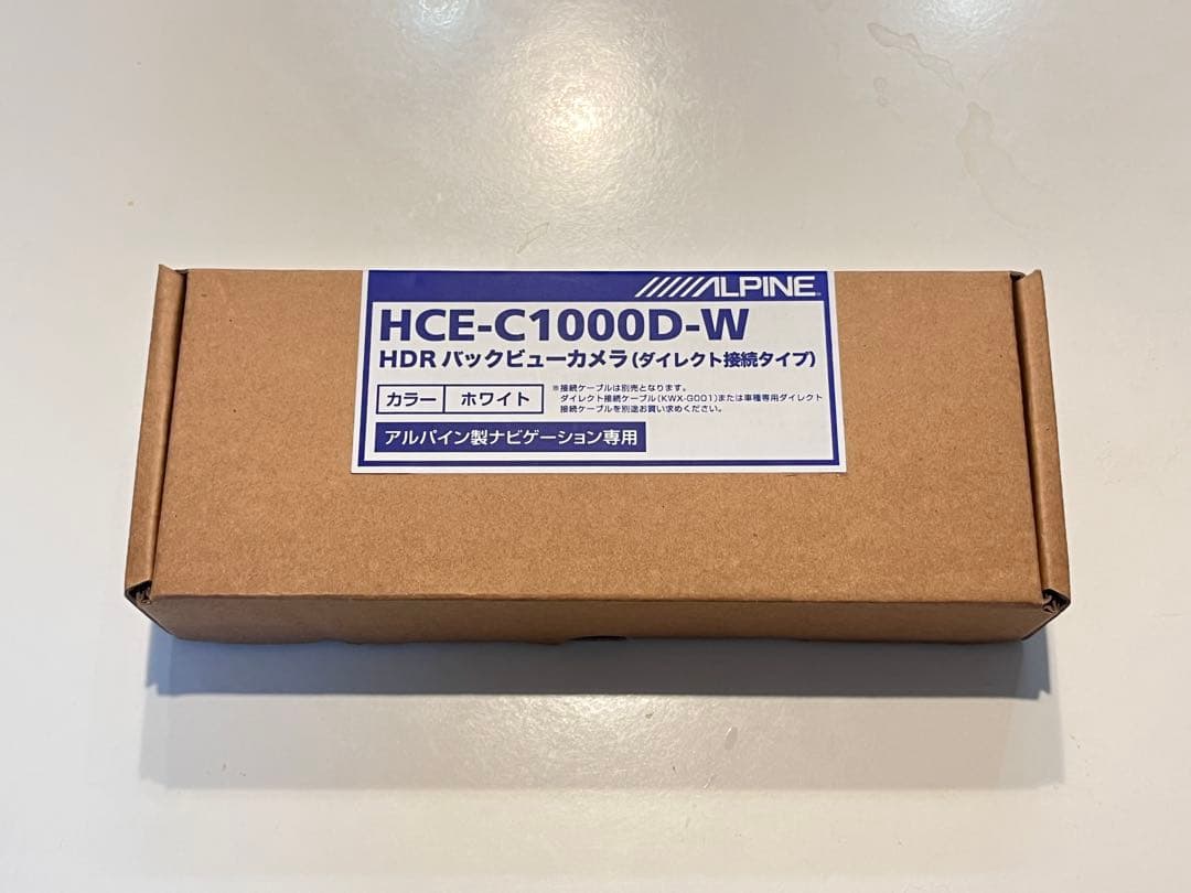 アルパイン HCE-C1000D-W バックビューカメラ