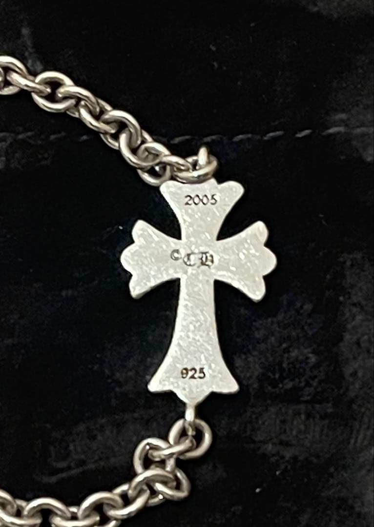 CHROME HEARTSクロムハーツタイニーCHクロスチェーン ブレスレット