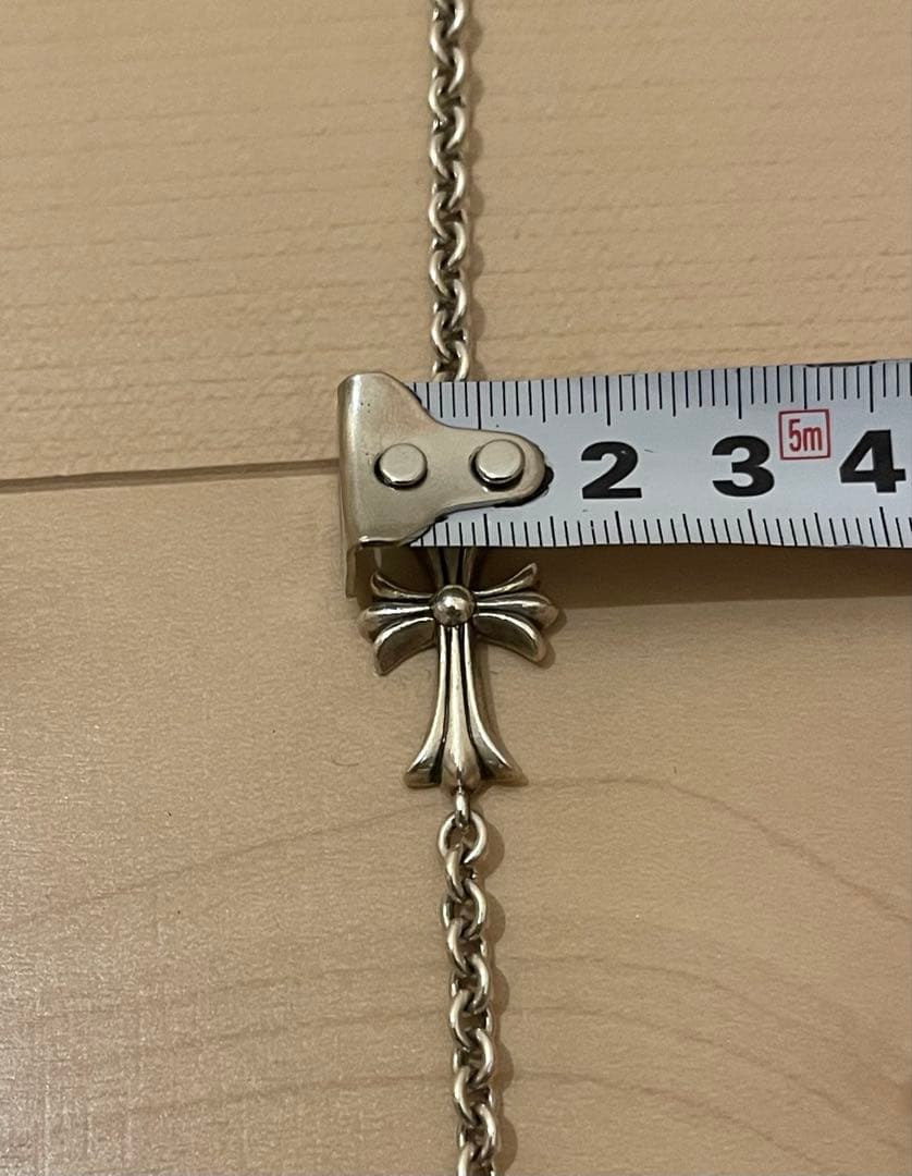 CHROME HEARTSクロムハーツタイニーCHクロスチェーン ブレスレット