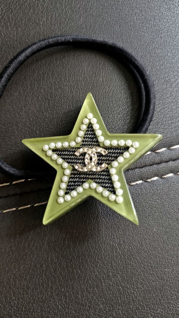 お値下げ CHANEL　 星型ヘアゴム