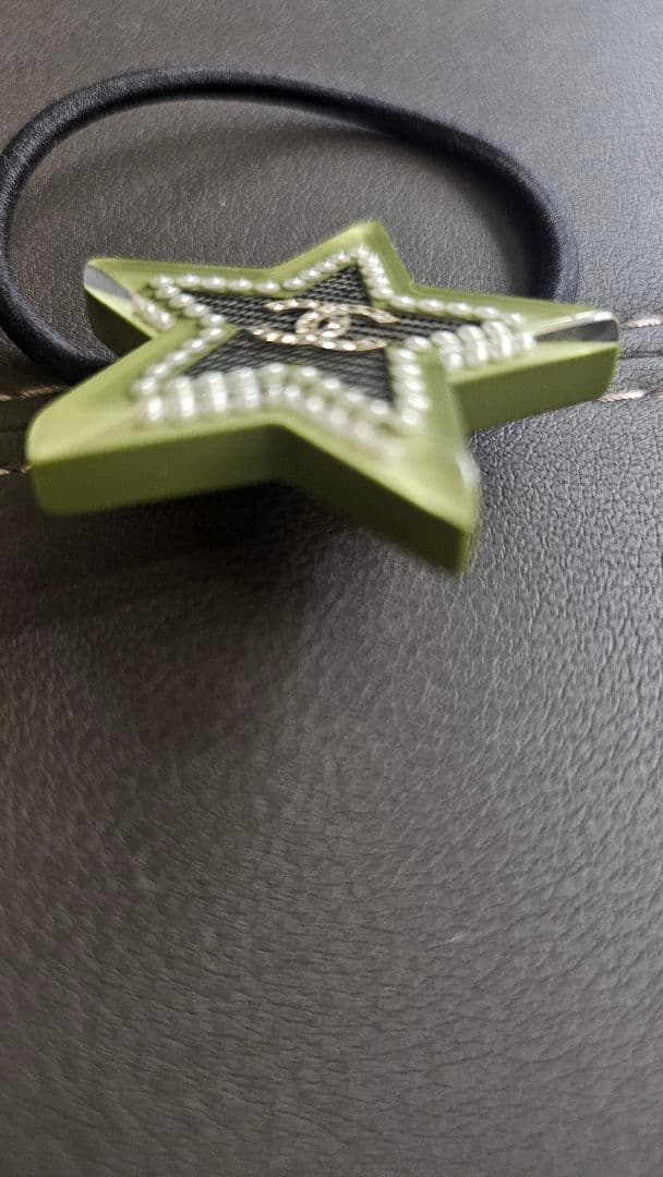 お値下げ CHANEL　 星型ヘアゴム