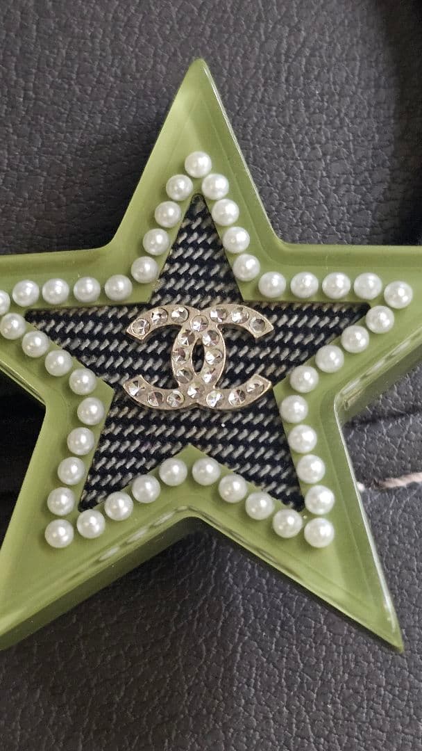 お値下げ CHANEL　 星型ヘアゴム