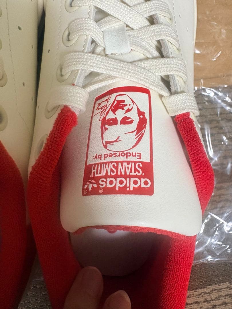 adidas Stan Smith スニーカー ホワイト/レッド