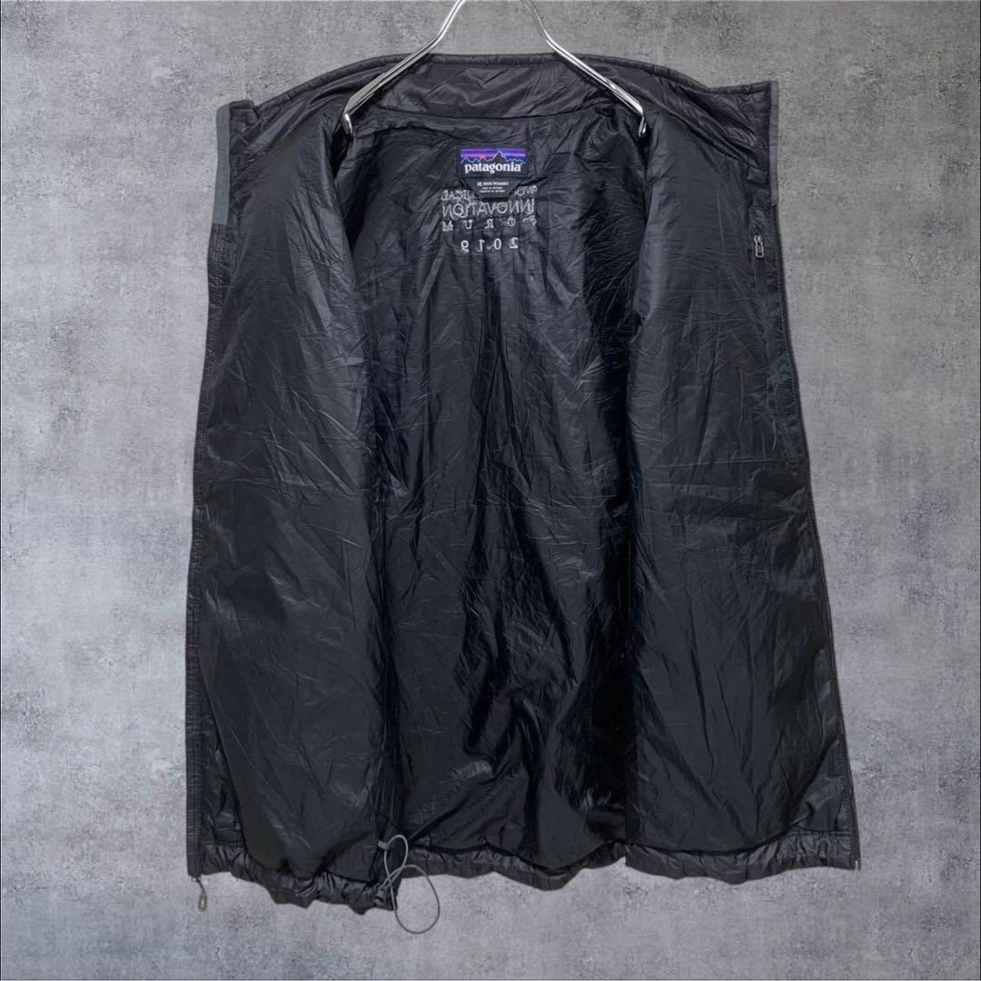 【w887】Patagonia ナノパフ ベスト プリマロフト ブラック テック