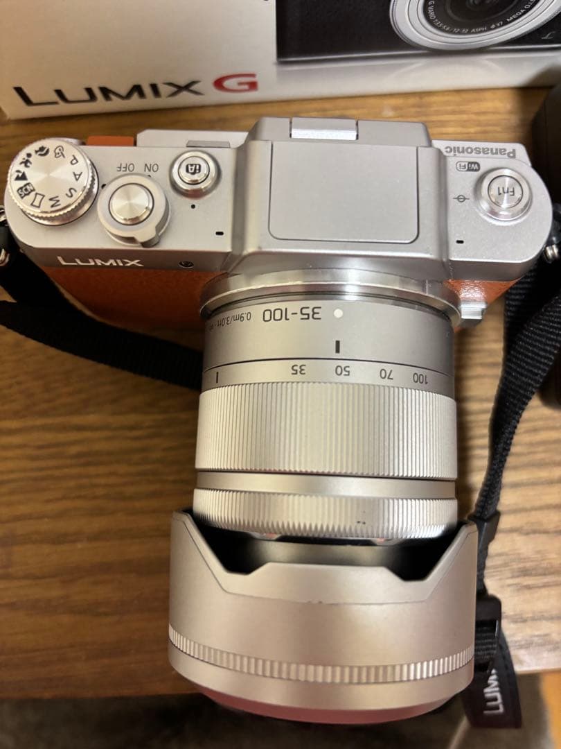 LUMIX G DMC-GF7W ミラーレス一眼カメラ