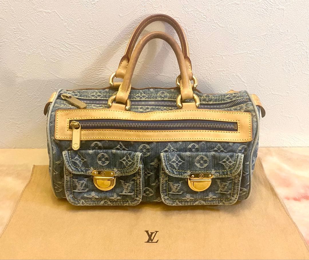Louis Vuitton ヴィトン デニム ネオスピーディ