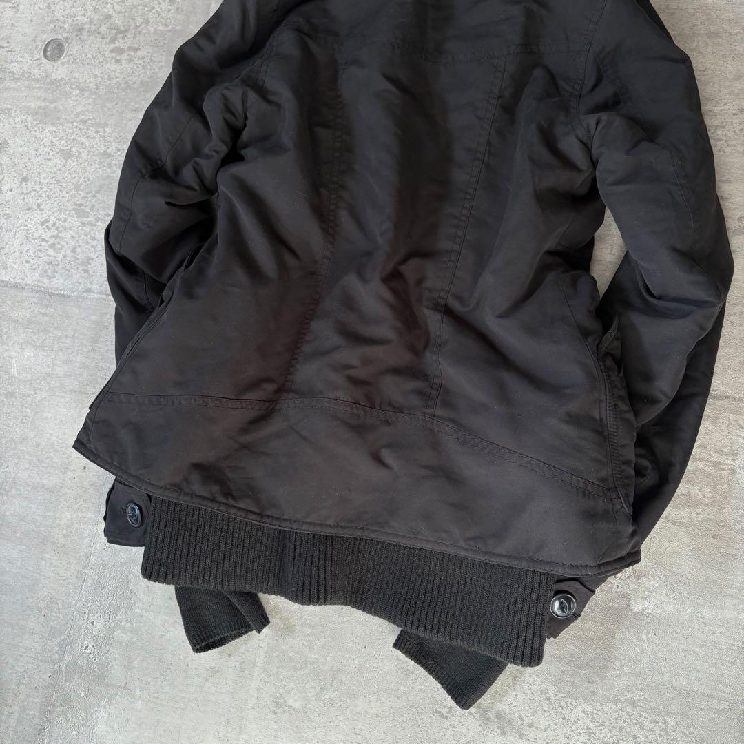 SLY 2way ファー付き バックルジャケット 平成ギャル ダークコア y2k