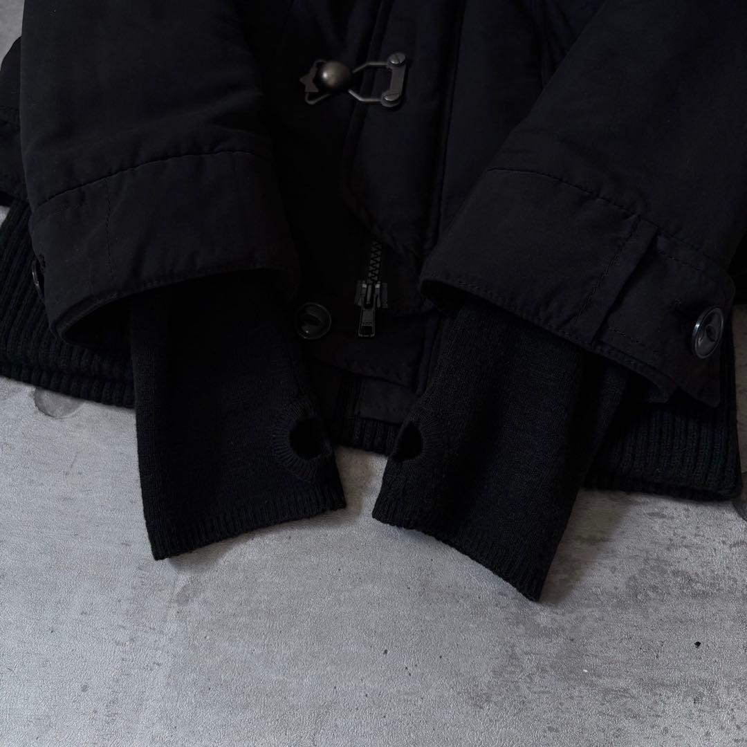 SLY 2way ファー付き バックルジャケット 平成ギャル ダークコア y2k