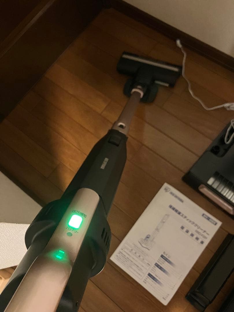 最終割引❗️アイリス2024年製 SBD-F2P-P 極細軽量 コードレス美品