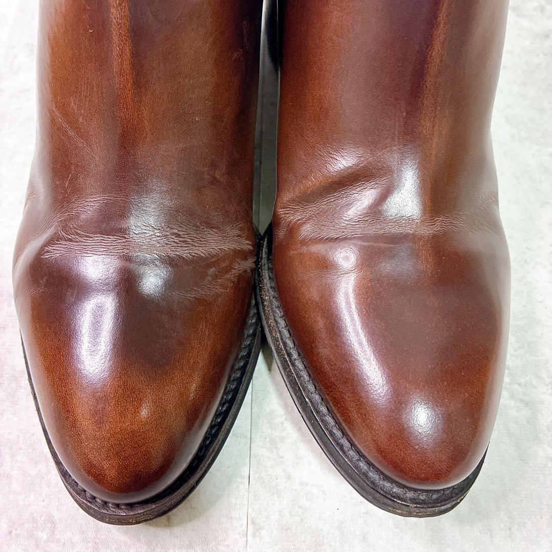 希少✨Church’s（チャーチ） サイドゴアブーツ レザー 22.5 ブラウン