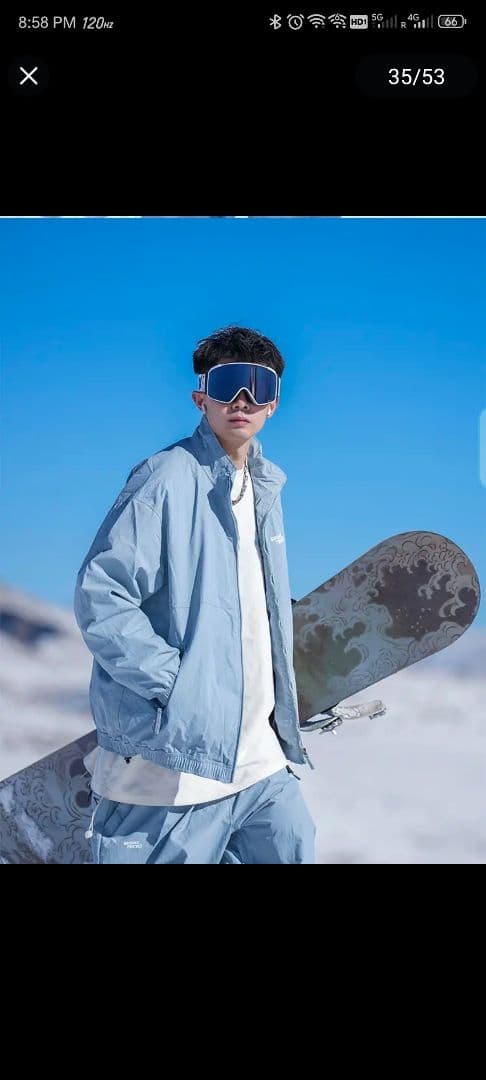 SALOMON ビンディング&DEE-LUXE 白色ブーツ セット&スキーウェア