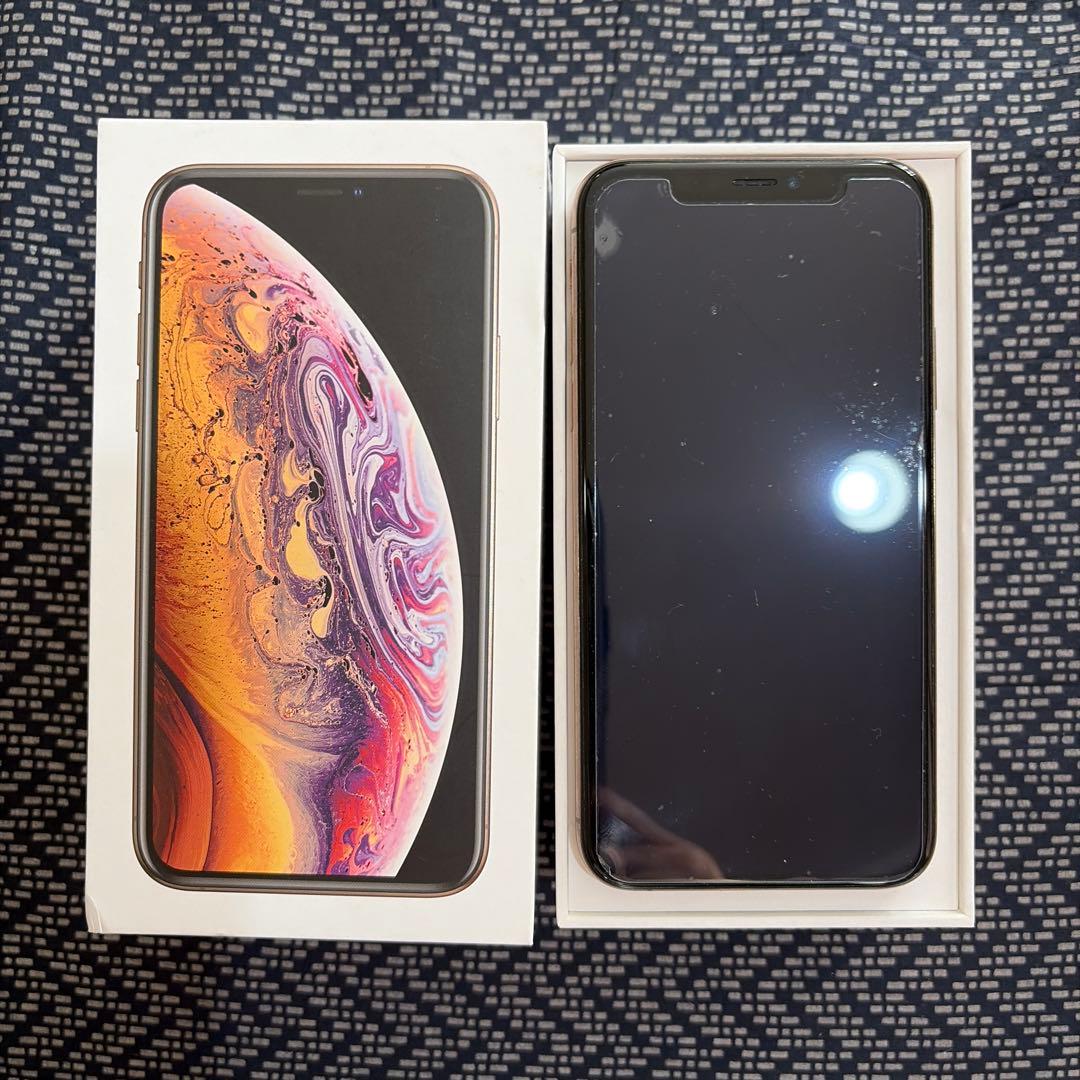 ★美品★iPhone XS SIMフリー Apple購入 正規交換済 付属品あり