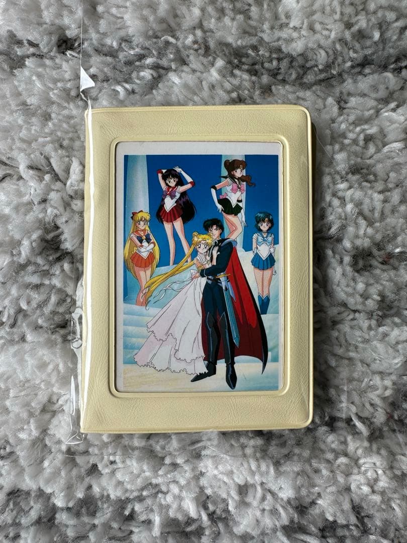 当時品　レア　セーラームーンカード　保存手帳付き　カード美品14枚セット